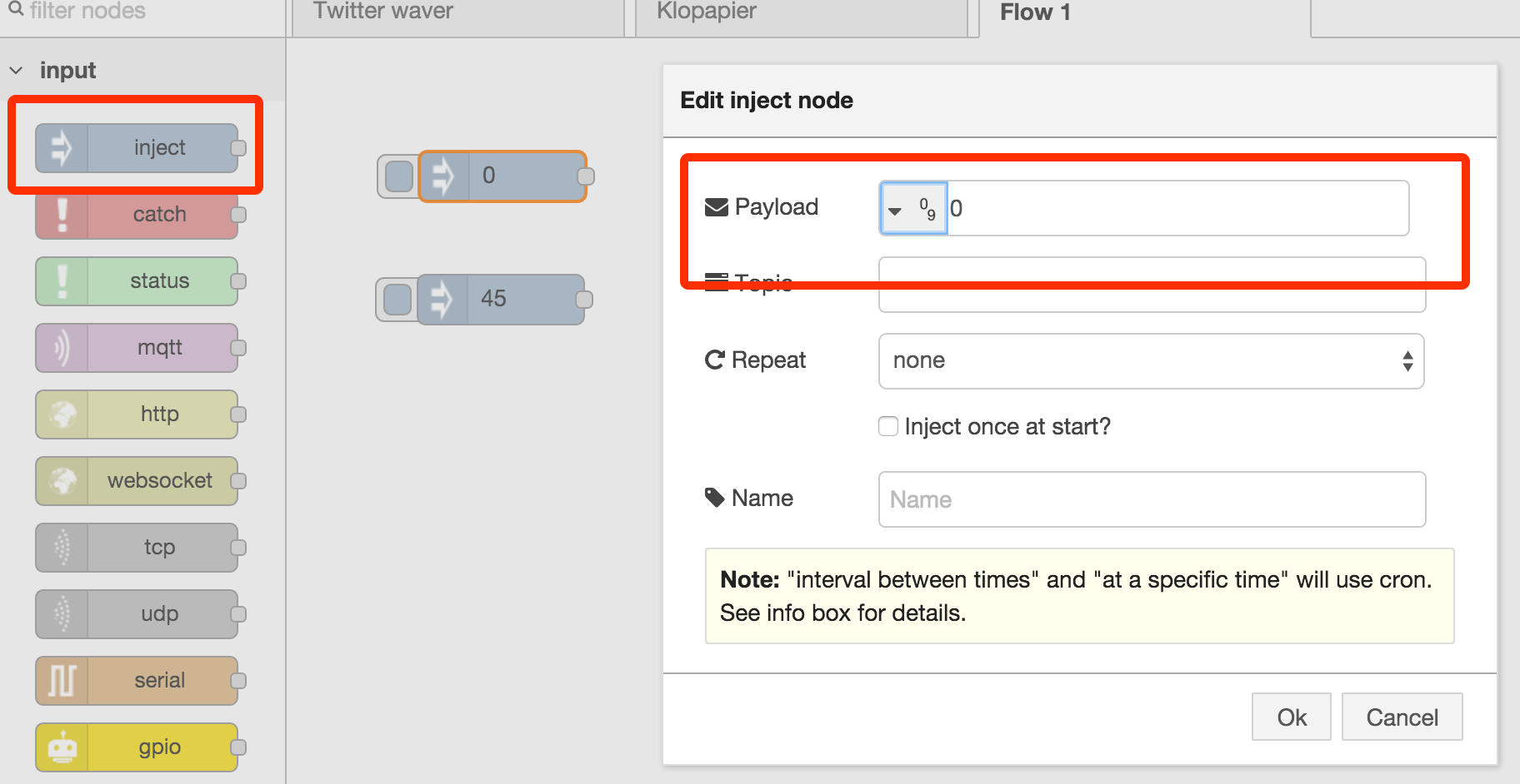 Inject Node Anlegen – VCP-Blog